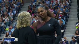 Serena Williams US Open Referee Confrontation [upl. by Rein]