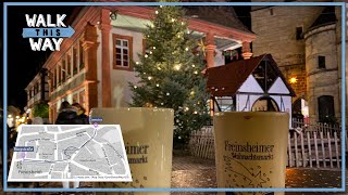 Freinsheim Weihnachtsmarkt 2019 Walking Tour  4k [upl. by Still]