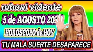 Mhoni Vidente 5 de AGOSTO 2024🌟🪬MHONI VIDENTE HOROSCOPOS y predicciones🪬🔮💫HOROSCOPO DIARIO GRATIS🔮 [upl. by Noirda389]