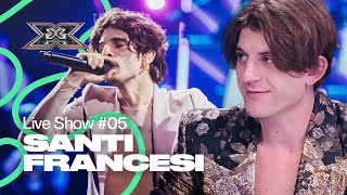 Rkomi è SODDISFATTO dei SANTI FRANCESI  X Factor 2022  Live 5 [upl. by Hermina]