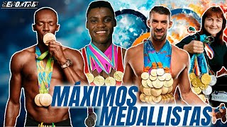 Los MÁXIMOS GANADORES de MEDALLAS de ORO en JUEGOS OLÍMPICOS 🥇 Los HISTÓRICOS de las OLIMPIADAS 🎥 [upl. by Elfreda]