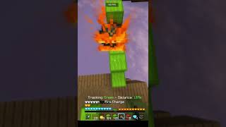 Not Today  minecraft bedwars hypixel fireball fireballjump gaming fireballfight skywars [upl. by Asilad305]