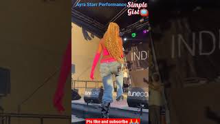 Ayra Starr Performed At HypeFestival Germany [upl. by Ettezoj745]