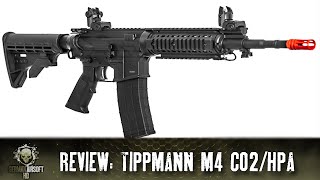 Tippmann M4 Carbine HPACO²  Airsoft Unboxing amp Review [upl. by Adnuahsar]