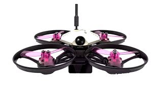 Makerfire 90mm ARMOR Mini FPV Racing Drone 2017 [upl. by Coralie]