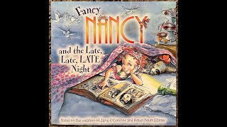 Fancy Nancy and the Late Late LATE Night Read Aloud  Read Along Story [upl. by Triny]