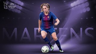 Lieke Martens named 201617 UEFA Womens Player of the Year [upl. by Eiggem534]