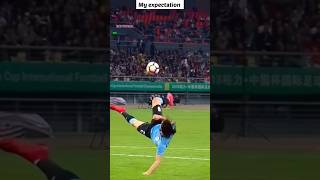 Expectations vs reality 😅😅🔥 shorts football expectationvsreality [upl. by Burnsed]