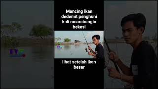 Mancing ikan dedemit shorts [upl. by Otilrac]