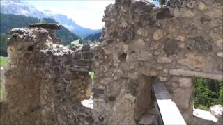 Wolkenstein Castle  Selva Val Gardena Italy [upl. by Ninon]