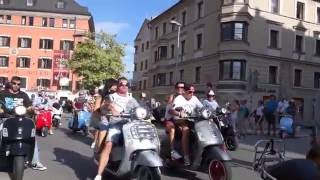 7Vespa Treffen in Innsbruck [upl. by Suryc]