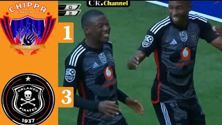 Chippa United vs Orlando Pirates Highlights Netbank Cup 2024 Semi Fianals [upl. by Dnar]