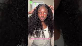 One 360 wig have 4 hairstylesare you like cynosurehair hairstyle cynosure wigtutorial [upl. by Canty287]