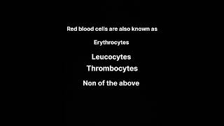 Red blood cells  anatomy and physiology ytshort ytshorts [upl. by Adorl26]