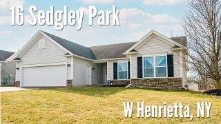 16 Sedgley Park W Henrietta NY [upl. by Candice61]