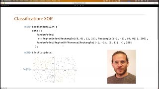 The Wolfram Neural Net Framework XOR Classification [upl. by Euqinitram272]