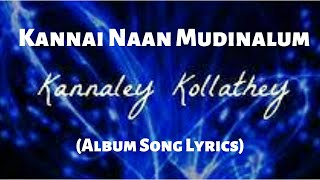 Kannai Naan Mudinalum Song Lyrics  Havoc Brothers  Kannaley Kollathey Song Lyrics [upl. by Tail612]