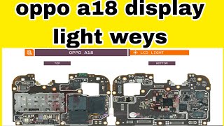 oppo a18 display light problem solutiondisplay light all tracktechmobile007 [upl. by Acireh717]