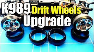 Wltoys k989 1 28 Rc Drift Project Episode1 Austar Rc Wheels and Tyres Upgrade From Kyosho Mini Z [upl. by Nae]