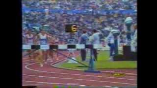 LeichtathletikWM Helsinki 1983 3000mHindernis Männer [upl. by Ynes]