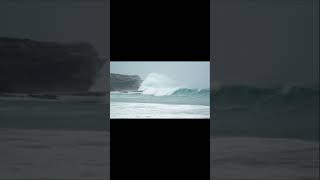 Maroubra Beach Feb 2024 massive waves smashing the cliffs surf maroubra waves sydney [upl. by Ossy61]