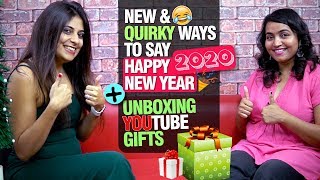 Fun amp Quirky Ways To Wish Happy New Year 2020  Learn English Greetings amp Wishes For The New Year [upl. by Nereus541]