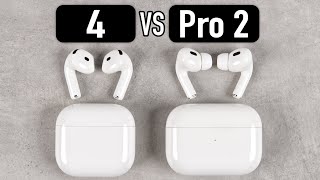 AirPods 4 vs AirPods Pro 2  Vergleich  Für wen lohnt sich welches Modell mehr [upl. by Aribold]