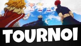 ANNONCE JORGANISE MON 1ER TOURNOI PVP NO STUFF   BLACK CLOVER MOBILE [upl. by Yrekaz]