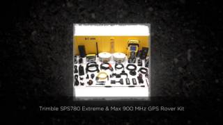 Trimble SPS780 Extreme amp Max 900 MHz GPS Rover Kit w SNB900 [upl. by Rosanne]