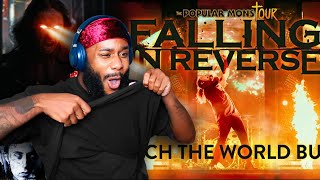 WHO IS THIS HE WENT CRAZY 😤🔥  Falling In Reverse  quotWatch The World Burnquot REACTION [upl. by Ayikat849]