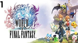 World of Final Fantasy PC Gameplay Walkthrough Part 1  No Commentary English Undub [upl. by Hubing469]