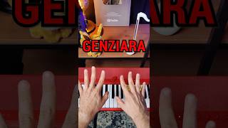 GENZIARA  prosty tutorial na PIANINO 🎹🥰 pianino genzie genziara [upl. by Aeret]