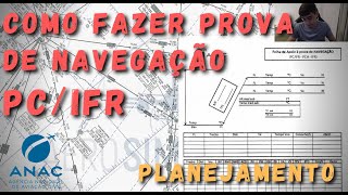 COMO FAZER PROVA DE NAVEGAÇÃO  PILOTO COMERCIAL IFR ANAC [upl. by Ttej]