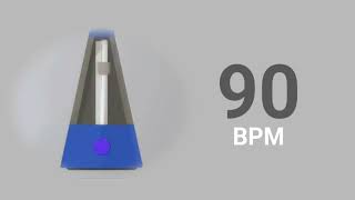 90 BPM metronome [upl. by Otreblide520]