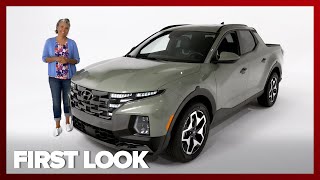 2022 Hyundai Santa Cruz Full walkthrough all features explained [upl. by Litton]