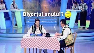 Floarea și Gheorghe divorțează în direct la TVR1 [upl. by Aynekat]