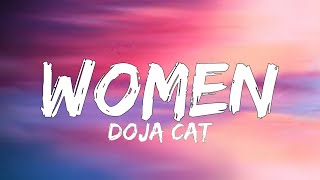 Doja Cat  WomenOfficial Lyrics Video [upl. by Luht]