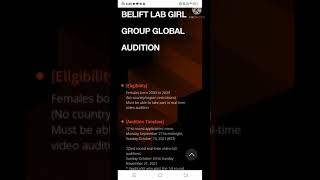 Big hit audition also Indian girls can audition 😊😊😊 [upl. by Guillemette]