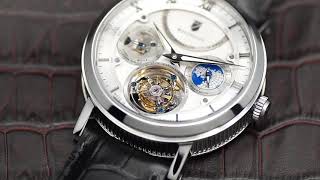 Waldhoff Ultramatic Tourbillon closeup [upl. by Wager]