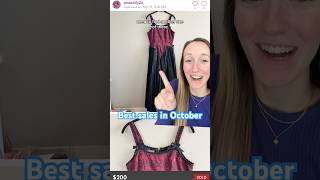 My best sales on Poshmark amp eBay in October 🥳 reseller thriftfinds ebayseller poshmark [upl. by Terriss632]