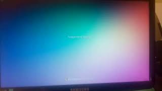 Samsung sa100 computer w7 p shutdown with celestial pink colours [upl. by Wolford]