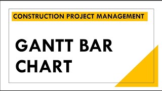 Gantt chart  Bar chart  Project Management [upl. by Elenahc902]