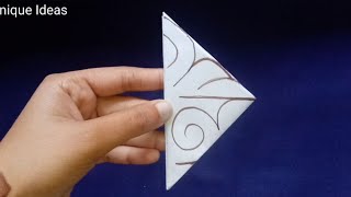 Easy And Simple Aplic Work Designs Cutting Tutorial 🤔🤔🤔🤔 [upl. by Enywtna]