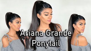 Ariana Grande Style Ponytail  HAIR TUTORIAL  ARIBA PERVAIZ [upl. by Zantos]