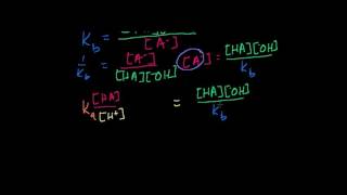 pKa ve pKb Arasındaki İlişki Kimya [upl. by Rramed]
