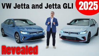 2025 VW Jetta and Jetta GLI Revealed [upl. by Essila946]