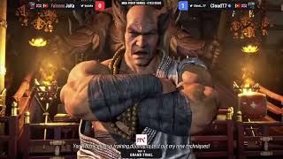 First Heihachi in Grand Finals  Joka Heihachi vs CloudT7 King MBA Tekken 8 Dojo 2024 ECT3 [upl. by Jennilee]