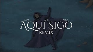 3AM KHEA  Aquí Sigo Remix Video Animado [upl. by Mahgem127]