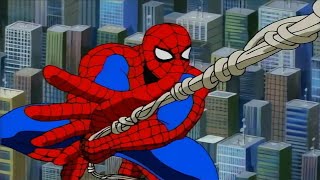 Hobgoblin attacks Spiderman on his new Glider  Spiderman The Animated Series  Season 1 Episode 11 [upl. by Filomena]