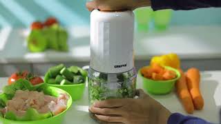 Geepas 400W Mini Food Processor GMC42012 [upl. by Anahahs995]